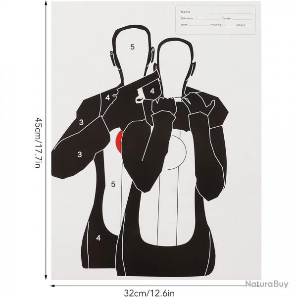 Cible de Tir Otage x5 - SKX INDUSTRIES