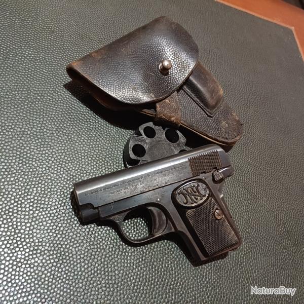 PISTOLET BROWNING BABY CAL 6.35 BROWNING CAT B