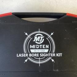 Mallette de réglage laser point vert 17hmr a 12ga