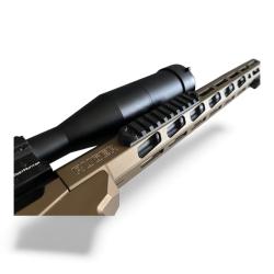 Rail picatinny M-LOCK 10 slots (Entraxe &agrave; 97mm)