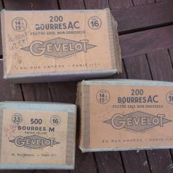 lot bourres cartouches pour canon lisse (5)