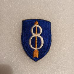 Patch arm&eacute;e us 8th INFANTRY DIVISION ww2 original 1