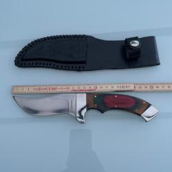 couteau ancien collection (style BOWIE) avec fourreau