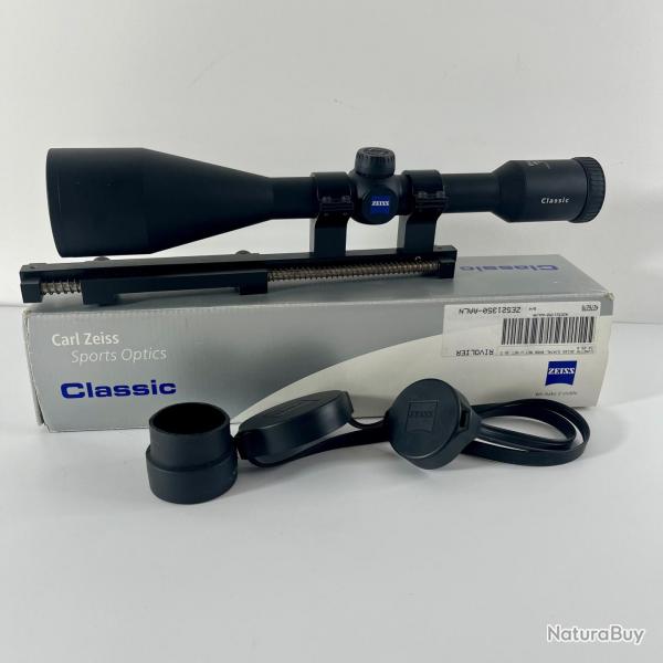 Lunette de hutte Zeiss Classic 8x56 avec rail compensateur