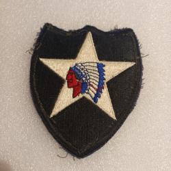 Patch arm&eacute;e us 2nd INFANTRY DIVISION ORIGINAL 1