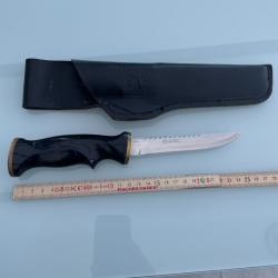 Couteau KI MORA SWEDEN lâme fixe et fourreau