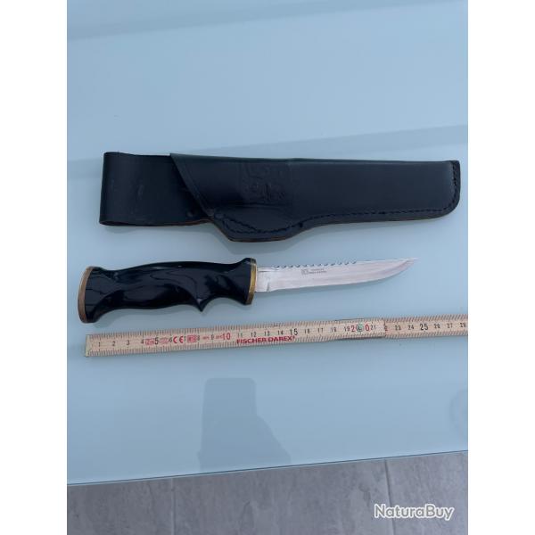 Couteau KI MORA SWEDEN lme fixe et fourreau