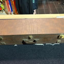 Magnifique mallette pour 2 fusil demontés aux encheres objet rare