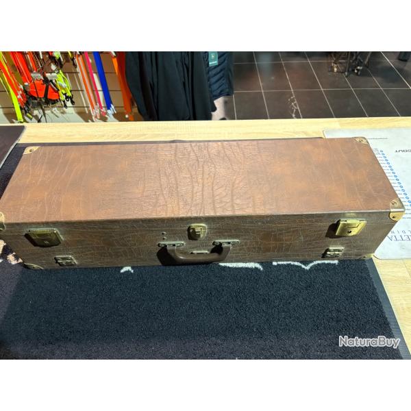 Magnifique mallette pour 2 fusil demonts aux encheres objet rare