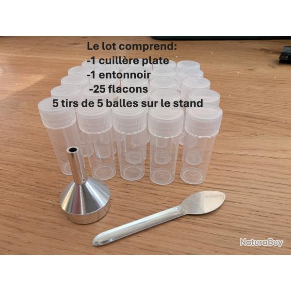 KIT DE CHARGEMENT POUDRE NOIRE POUR ALLER AU STAND EN TOUTE SECURITE