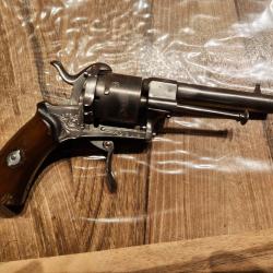 Lefaucheux 7 mm décoré en état de tir