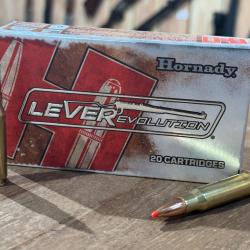 1 BOITE DE 20 CARTOUCHES HORNADY 308 MARLIN EX 160 FTX EN STOCK