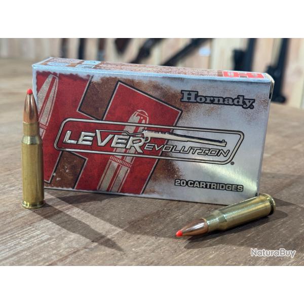 1 BOITE DE 20 CARTOUCHES HORNADY 308 MARLIN EX 160 FTX EN STOCK