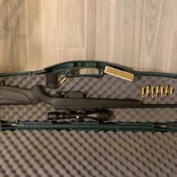 Carabine à verrou ATA TURQUA 243 win synthétique noir avec optique NIKKOSTIRLING 3-9x50