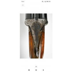 Fusil juxtaposé stephanois en calibre 24/65