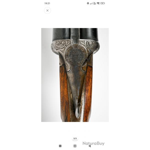 Fusil juxtapos stephanois en calibre 24/65