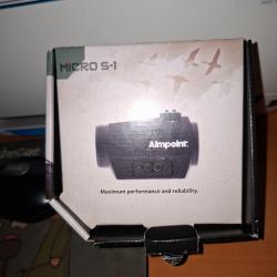 Point rouge, Aimpoint  micro s1 , très peut servi.  Comme neuf ,très bon état  fonctionnel.