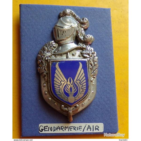 Gendarmerie de l'Air, mail, bleu, marquage en cercle , FABRICANTARTHUS BERTRAND PARIS   ,HOMOLOGAT