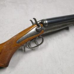 HUSQVARNA modèle 1877, Cal12, à 1 euro sans prix de réserve!!! Canons miroir!!! Crosse sculptée