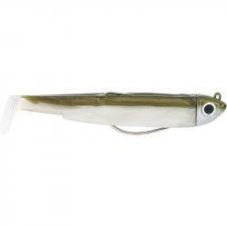 Leurre souple FIIISH Black minnow combo 105 Shore / 8g / Khaki - BM3213