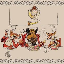 Lot de 50 sets de table en papier 'Repas Animalier' LOVERGREEN