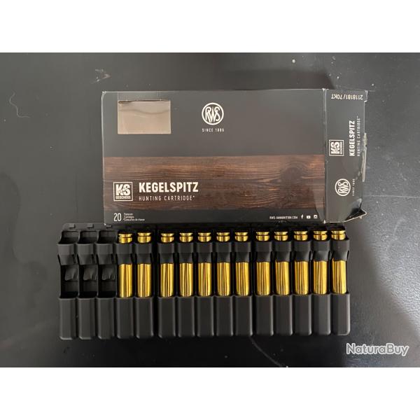 12 balles RWS KS 16g 247gr