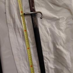 Baionnette mauser argentine