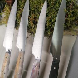 Lot lames couteau et fil clouage