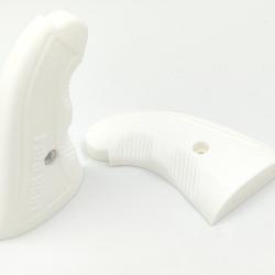 plaquette grip pietta 1858  poignée crosse ergonomic style white