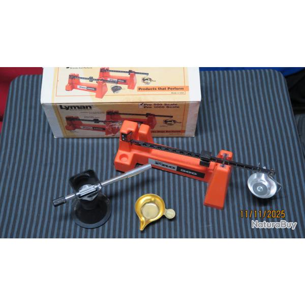Accessoire rechargement Balance de prcision LYMAN 500 plus Egreneur de poudre LYMAN
