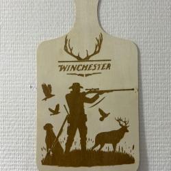 Planche de décoration winchester motif personnalisation au choix 30x16cm /2 mm d'épaisseur win