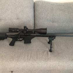 Carabine Savage 110 BA STEALTH Cal.308 + Lunette Hawke Sidewinder 6-24x56