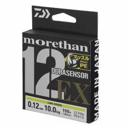 Daiwa Morethan 12 Ex 150m 0.12mm Pe1.0