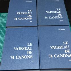 LE VAISSEAU DE 74 CANONS JEAN BOUDRIOT 4 VOLUMES