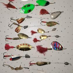 Lot de cuillères pêches