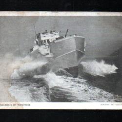 vedette rapide lance torpilles germanique ,1 carte illustrateur , e-boote