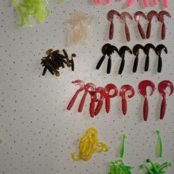 Lot de leurres souples