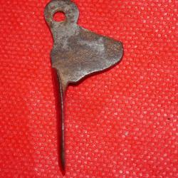 D&eacute;tente de fusil r&eacute;glementaire Fran&ccedil;ais &agrave; silex ou &agrave; percussion