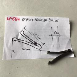 VENDU PAR LE-CUIRASSIER N°554 RESSORT DROIT DE PLATINE FUSIL HAMMERLESS ANCIEN