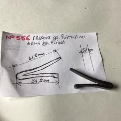 VENDU PAR LE-CUIRASSIER N°556 RESSORT DE PLATINE FUSIL HAMMERLESS ANCIEN