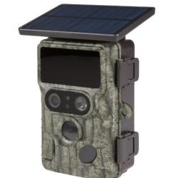 Piège photographique PIE1073, double capteur d'images, Wi-Fi et panneau solaire intégré NUM'AXES