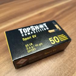 Balles 22LR  (X50) Topshot compétition
