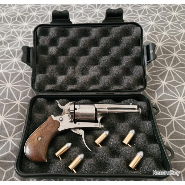 Revolver Lefaucheux 7mm  broche
