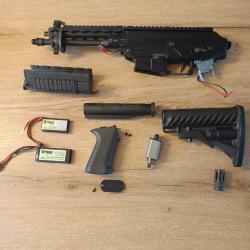 Airsoft gun aeg ebb king arms 556 shorty