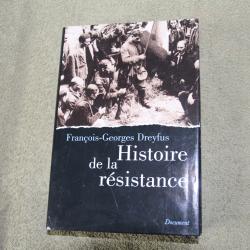 LIVRE HISTOIRE DE LA RESISTANCE