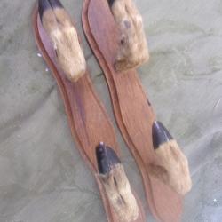 ratelier porte-fusil 2 armes de long. 37,8 cm