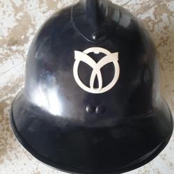 Casque Adrian Mle 1926 d'officier de la milice française (29.M)