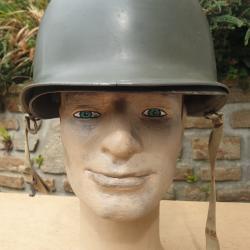 Casque M1 B + filet et toile de jute « reconditionnement » (85.111.M)