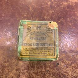 Boîte de 25 cartouches de collection calibre 320 Bulldog (compatible 32 S&W)