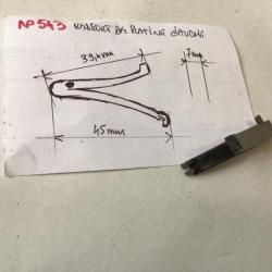 VENDU PAR LE-CUIRASSIER N° 543 RESSORT GAUCHE DE PLATINE FUSIL CHASSE ANCIEN